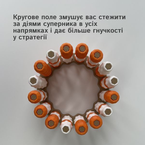 Кругова версія класичної гри 4 в ряд